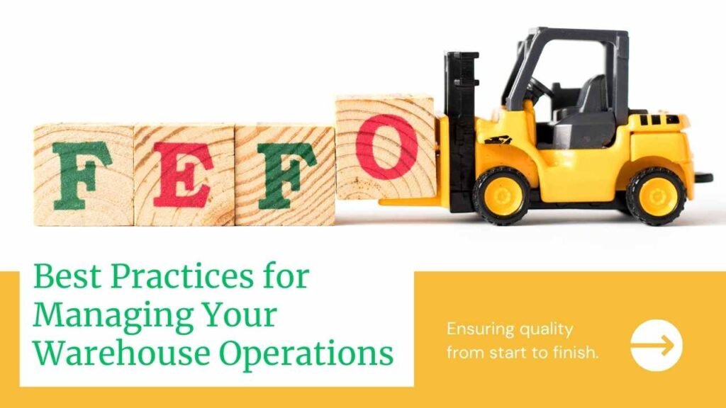 FEFO with forklift