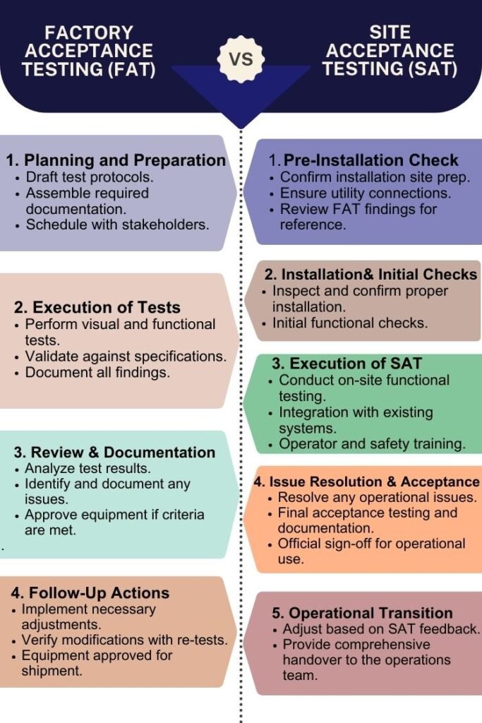 Factory Acceptance Testing (FAT) and Site Acceptance Testing (SAT) - Overview