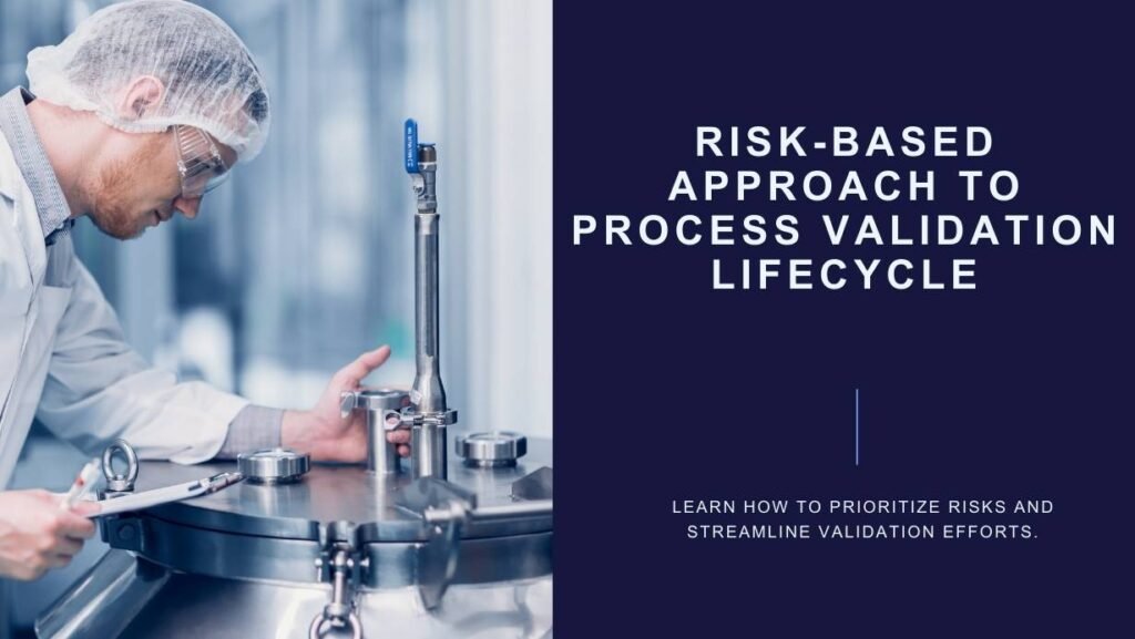 Person Performing Process Validation Lifecycle