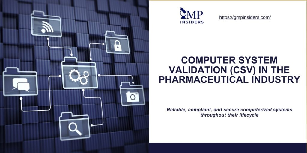 CSV in pharmaceutical manufacturing - featured image