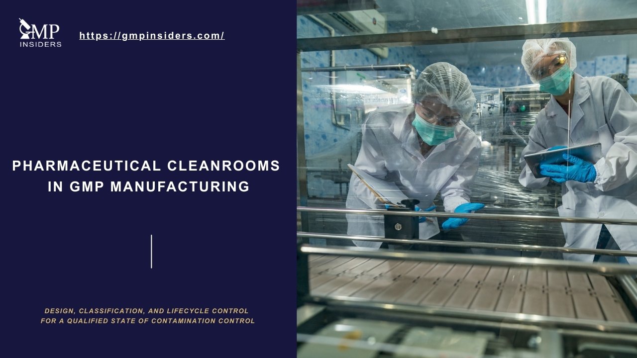GMP cleanroom operators performing controlled pharmaceutical manufacturing activities.